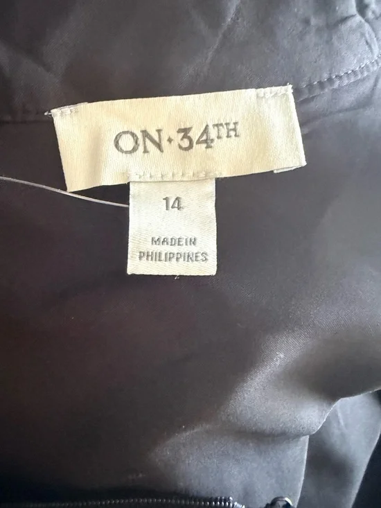 On 34th Sleeveless Black Sequin-Embellished Mini Dress - Picture 6 of 6